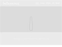 Tablet Screenshot of bellessence.com